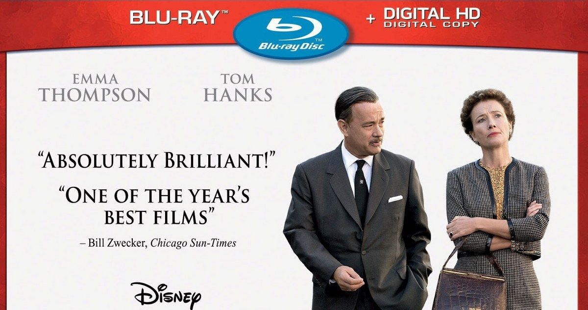 Saving Mr. Banks Blu-ray and DVD Releases March 18th