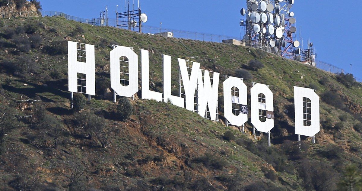 Iconic Hollywood Sign Gets Hollyweed Transformation in Epic Prank
