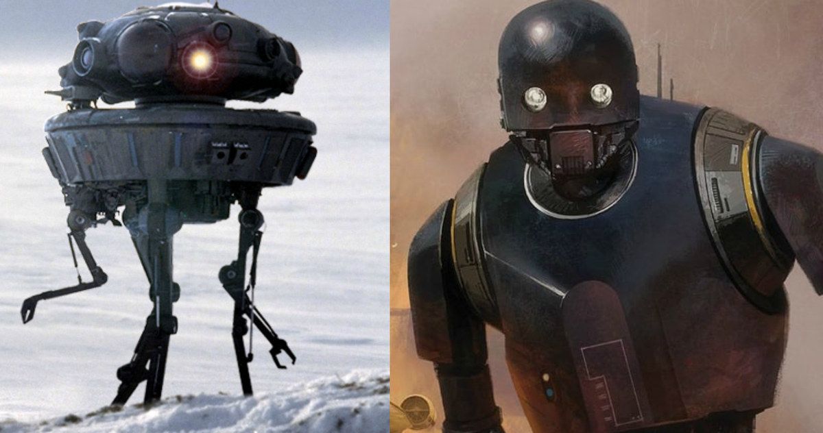How Empire Strikes Back Inspired the K-2SO Droid in Star Wars: Rogue One