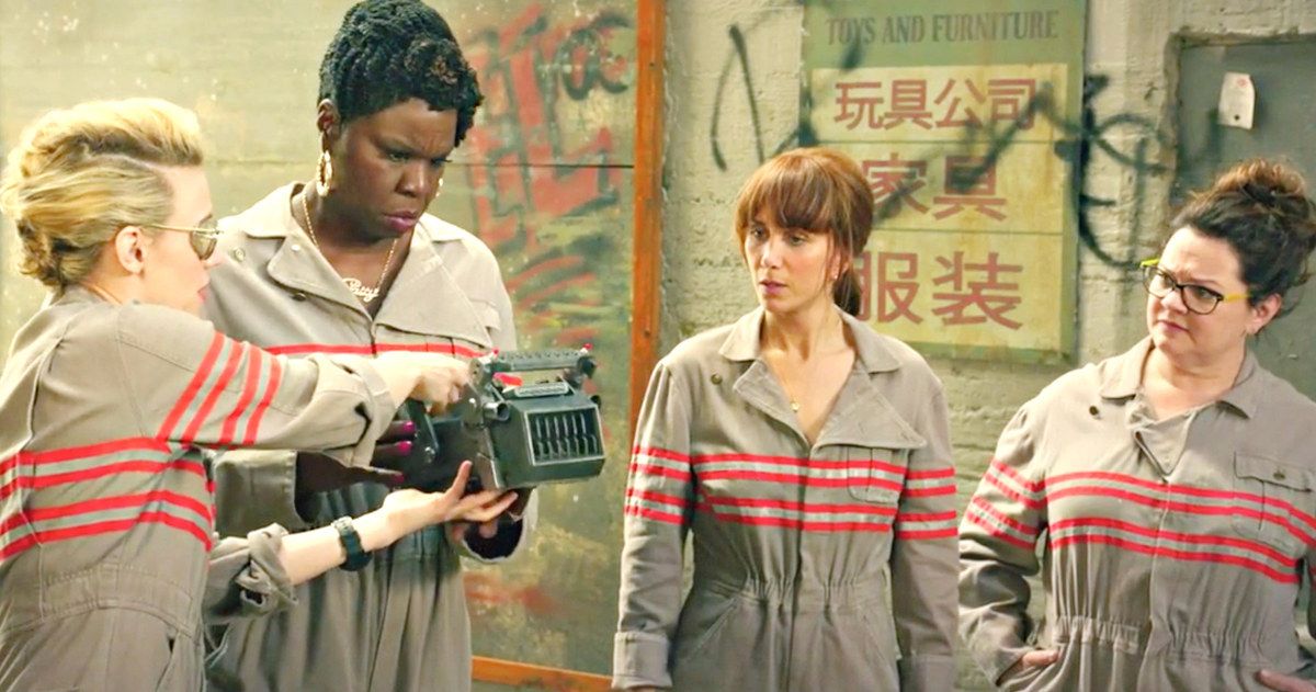 First Ghostbusters Clip Unleashes 2 New Deadly Ghost Weapons