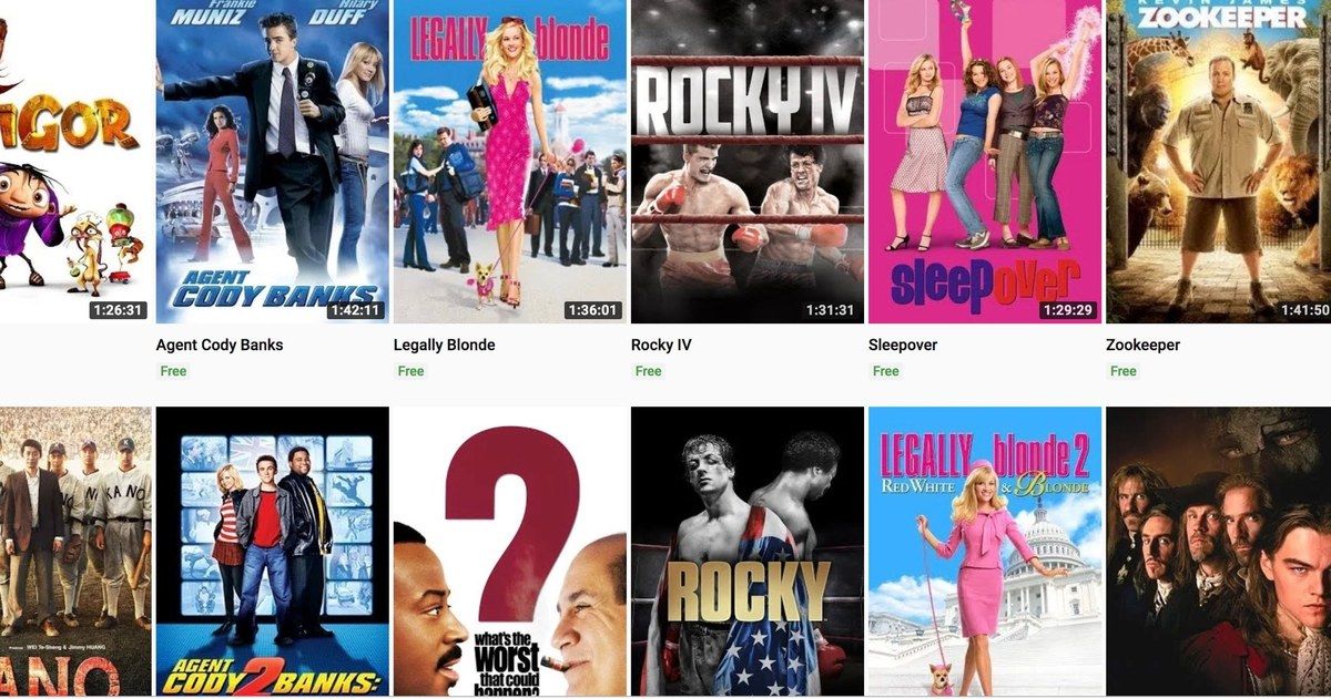 YouTube Is Streaming Free Blockbuster Movies to Compete with Netflix