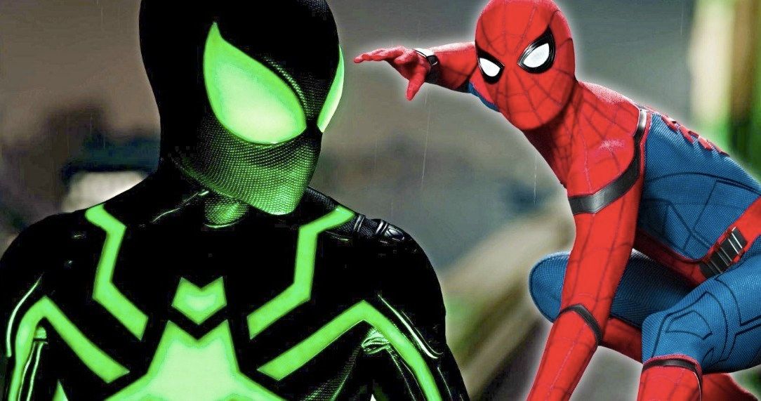 Spider-Man's Black Stealth Suit Revealed in Spider-Man: Far From Home Set  Photo?
