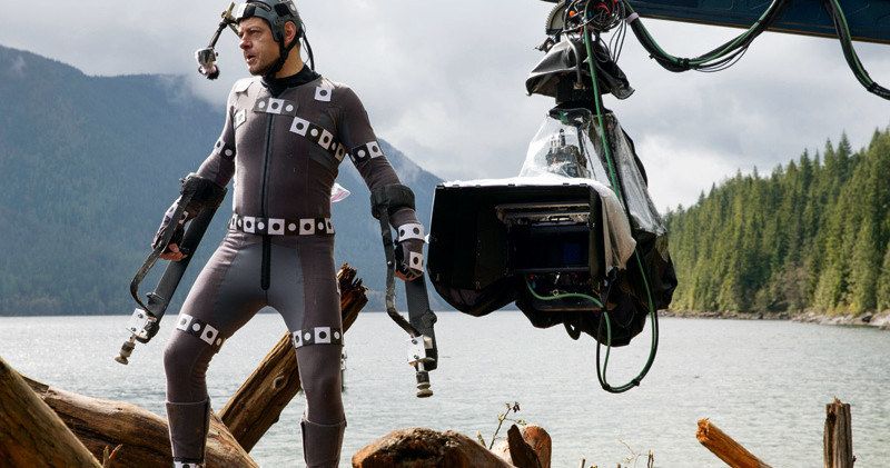 New Dawn of the Planet of the Apes Photo with Andy Serkis