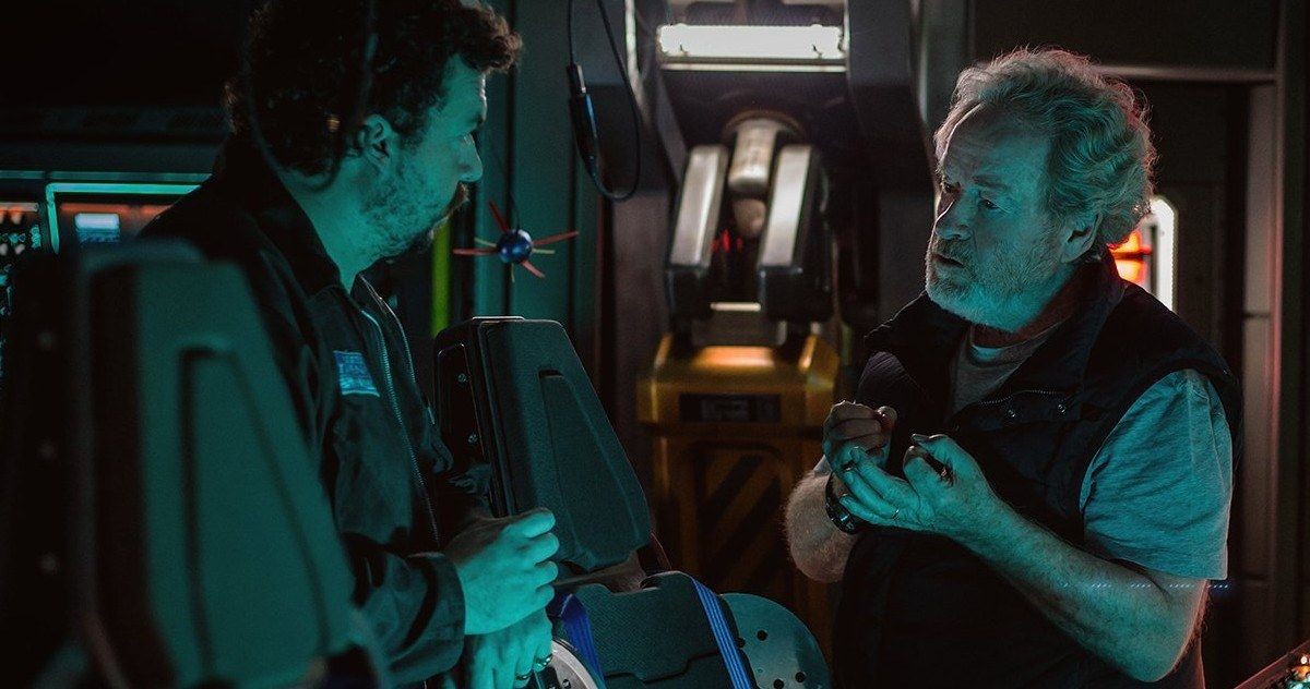 Alien Covenant First Look at Danny McBride On Set