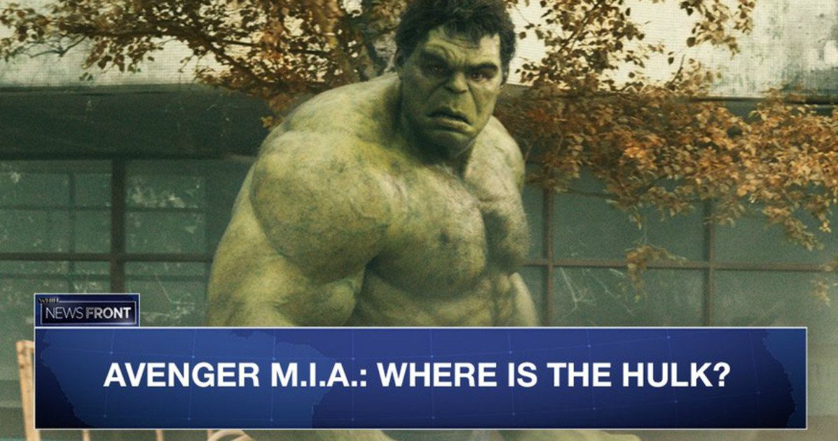 Captain America: Civil War Viral Campaign Asks 'Where's Hulk?'