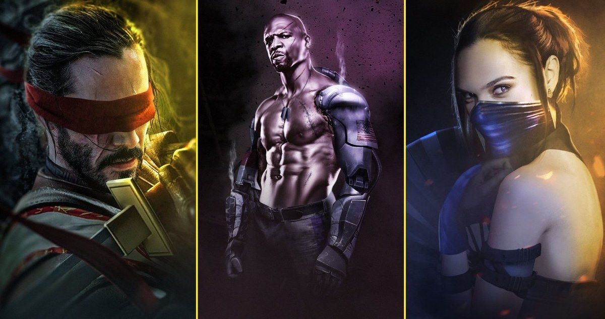 BossLogic Imagines Mortal Kombat with Keanu Reeves, Gal Gadot &amp; Terry Crews