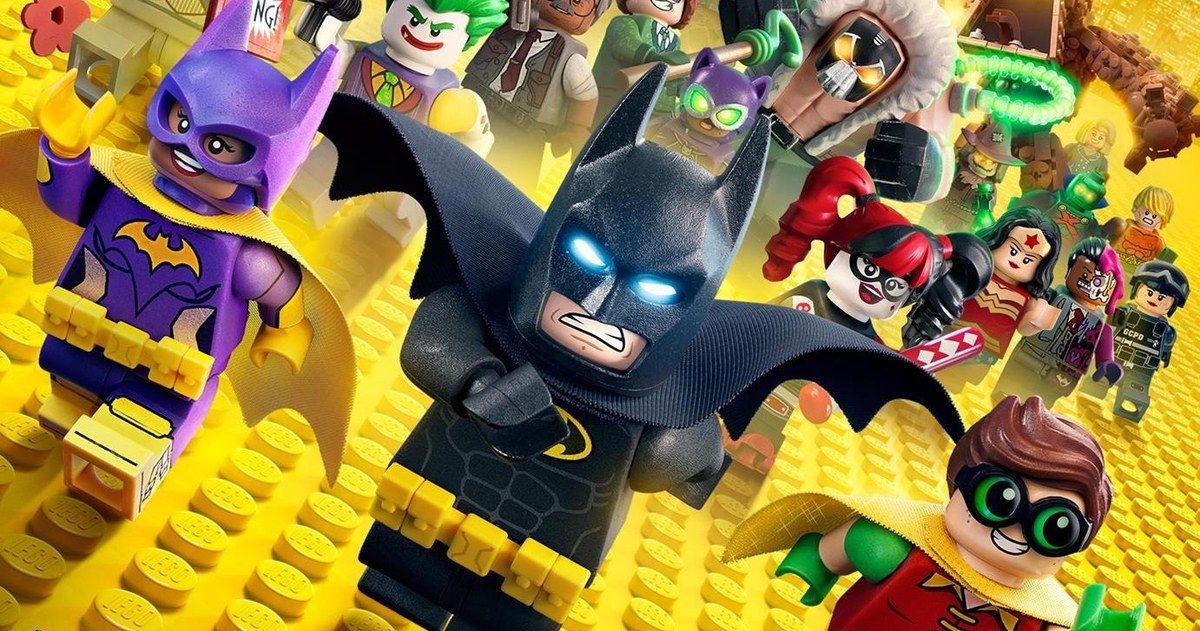 Lego Batman movie poster is chock-full of DC heroes and villains