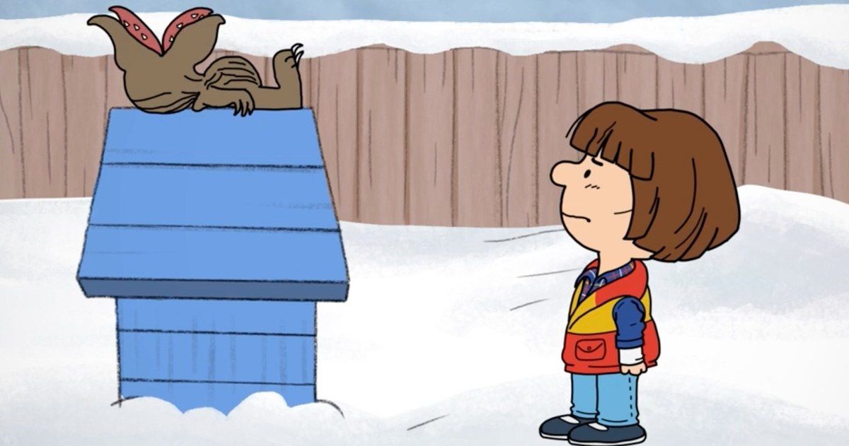 Stranger Things Gets a Charlie Brown Christmas Crossover