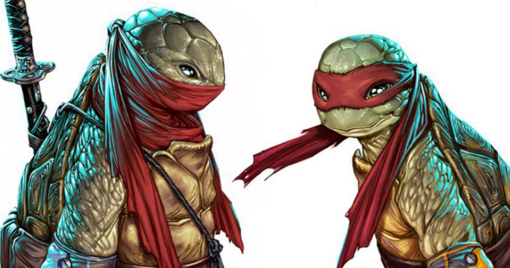 Teenage Mutant Ninja Turtles Concept Art Reveals a PG-13 Rated Netflix Pitch