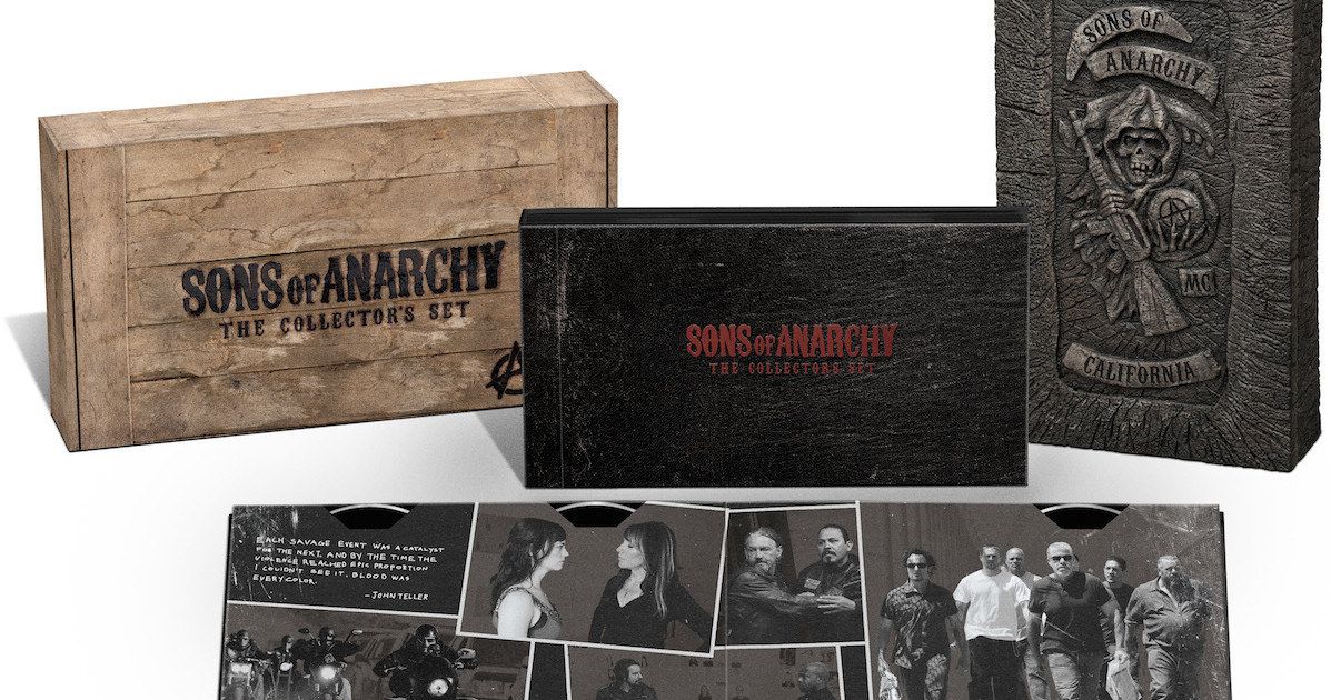 Sons of Anarchy Complete Collector's Set Blu-ray Releases November 11