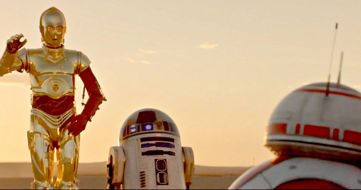 C3PO &amp; R2D2 Meet BB-8 in Star Wars 7 Priority Commercial