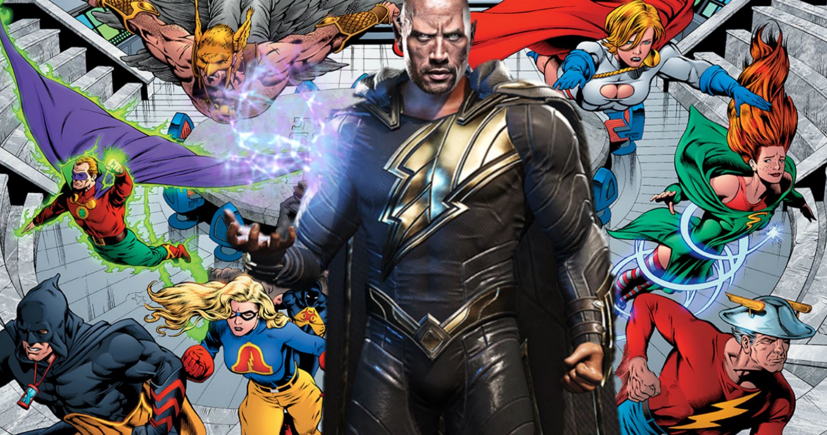 Black Adam Is Bringing in the Justice Society of America