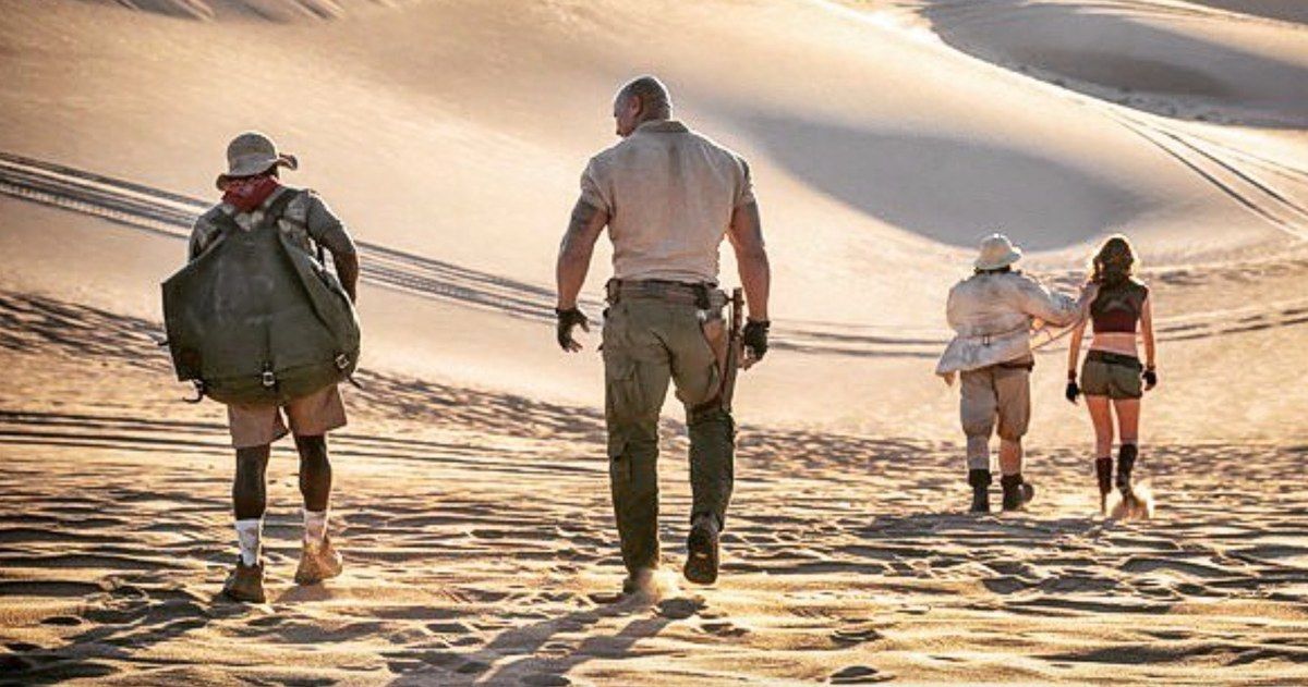 The Rock Says Goodbye to Jumanji 3 Set with Final Video &amp; New Photos