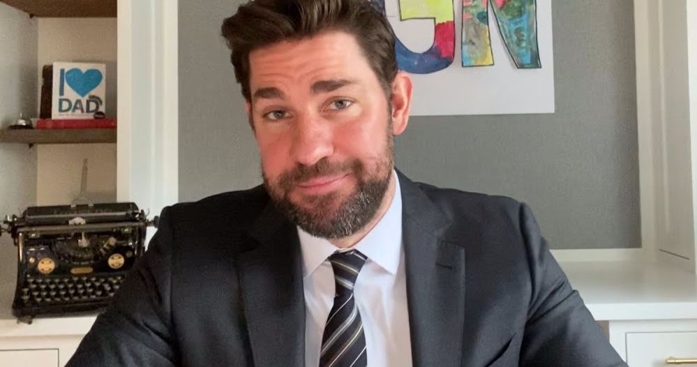 Here's Why John Krasinski Really Had to Sell Some Good News to CBS All Access
