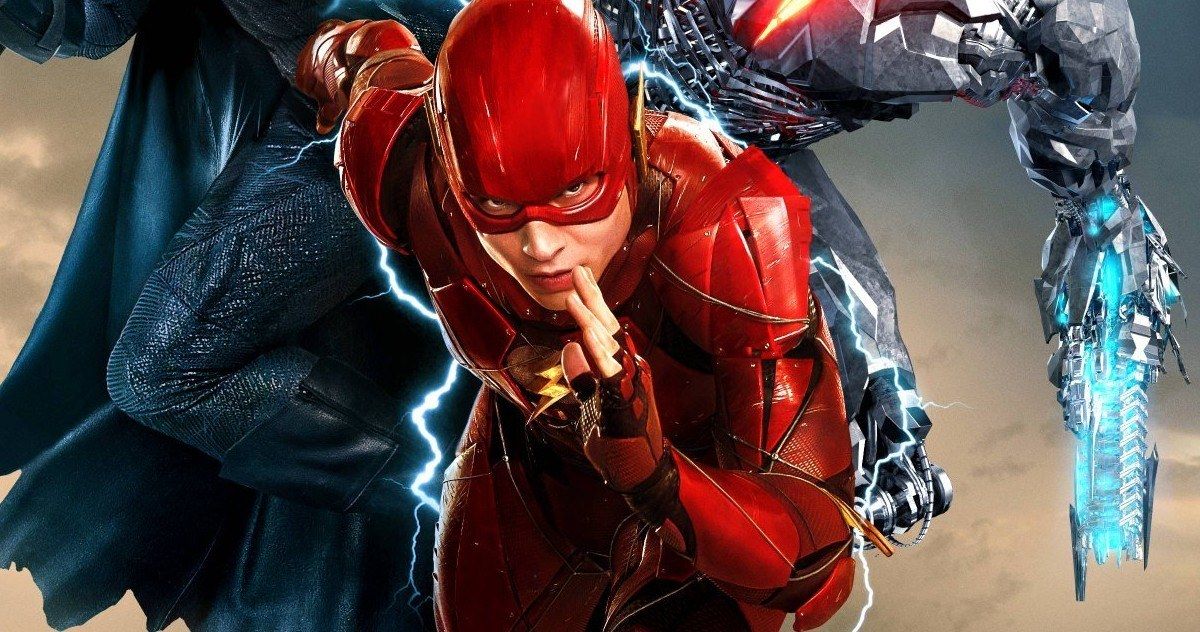Flashy New Justice League Poster Has Barry Allen Leading the Team