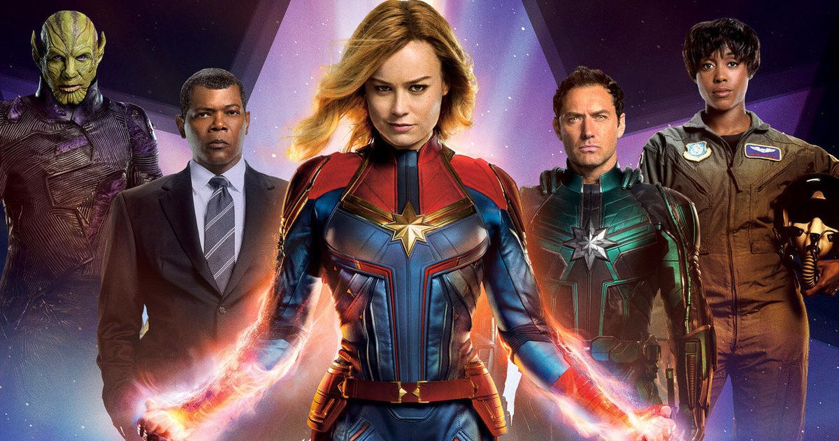 New Captain Marvel TV Spot Has Carol Danvers Ready to Save the World