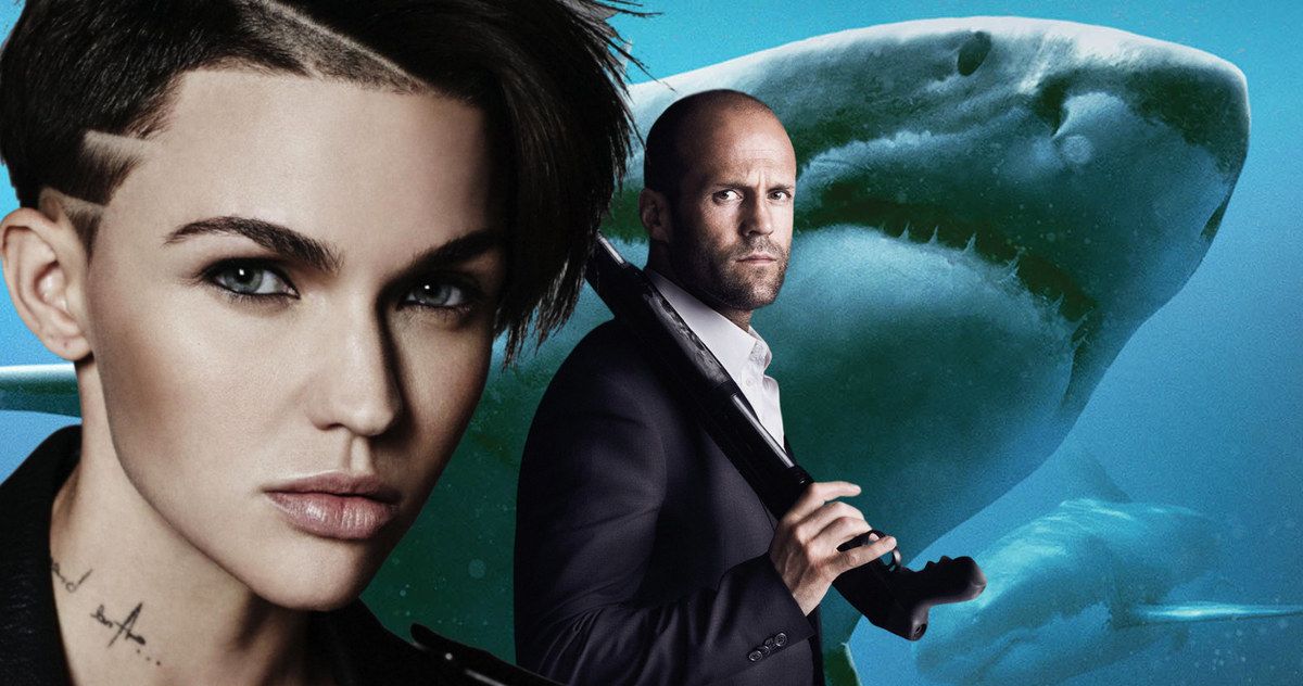 Ruby Rose Joins Jason Statham in Giant Shark Thriller Meg