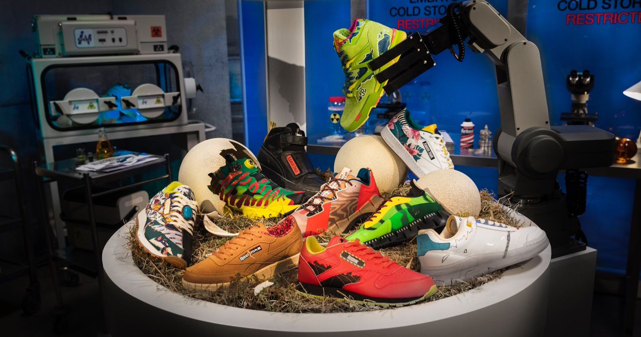 Reebok Unveils Jurassic Park Footwear &amp; Apparel Collection