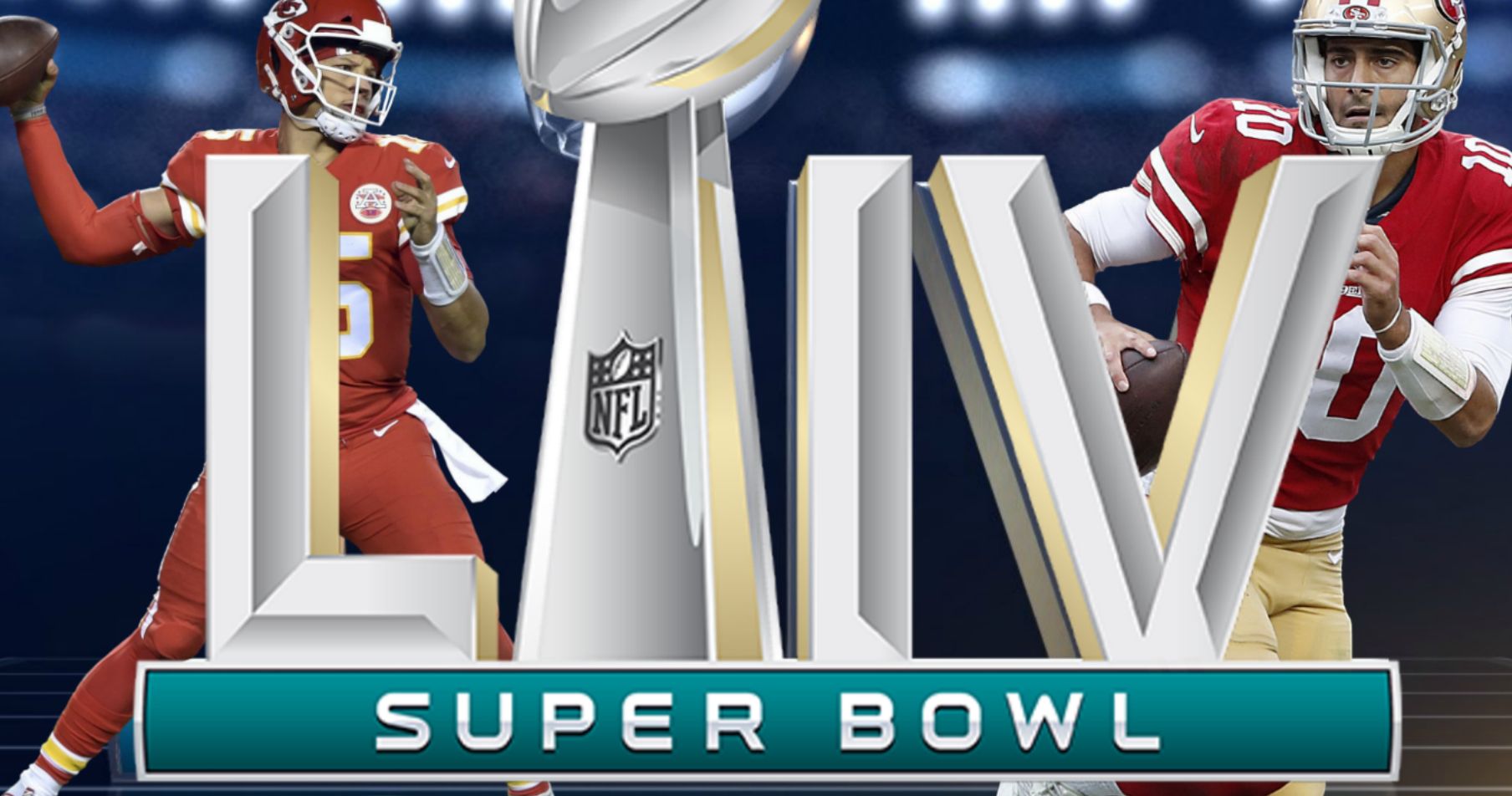 It's Kansas City Chiefs Vs. San Francisco 49ers in Super Bowl 2020