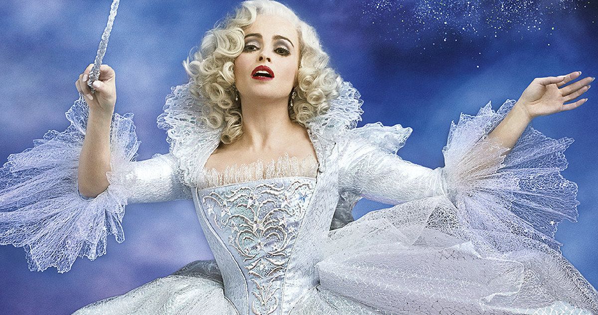 Cinderella Poster: Helena Bonham Carter Is the Fairy Godmother