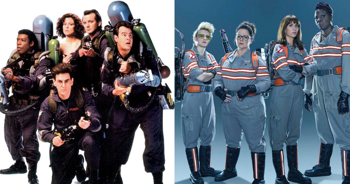 Old &amp; New Ghostbusters Unite on Kimmel This Week