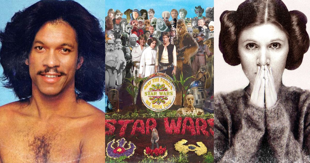 Star Wars Characters Get Classic Album Cover Mashups