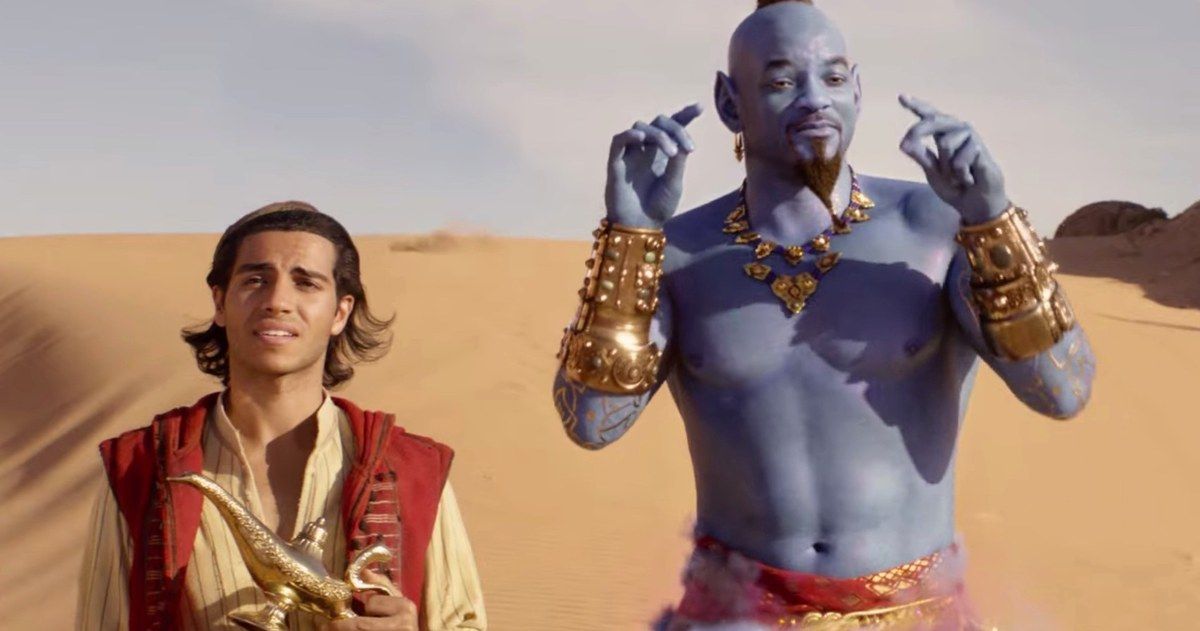 Aladdin CinemaCon Footage Showed Will Smith's Genie Singing Friend Like Me