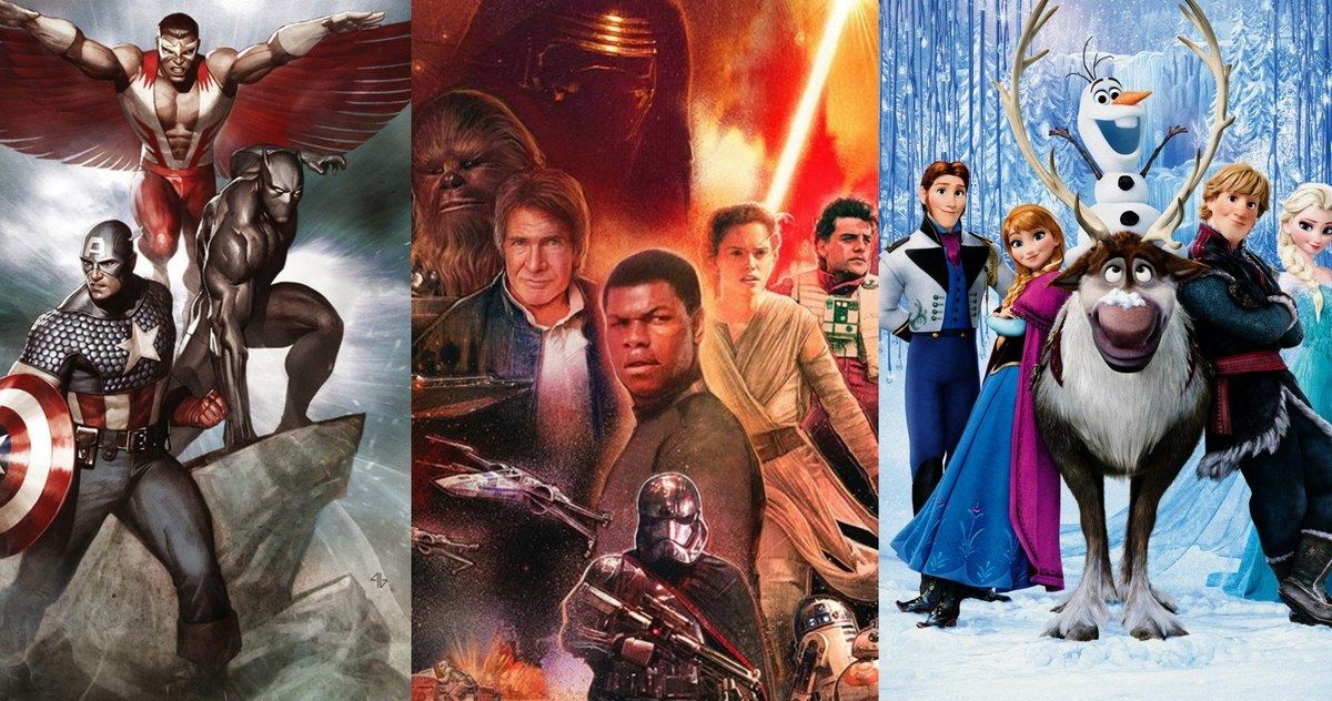 Star Wars 7, Captain America 3 &amp; Frozen Coming to Disney's D23 Expo