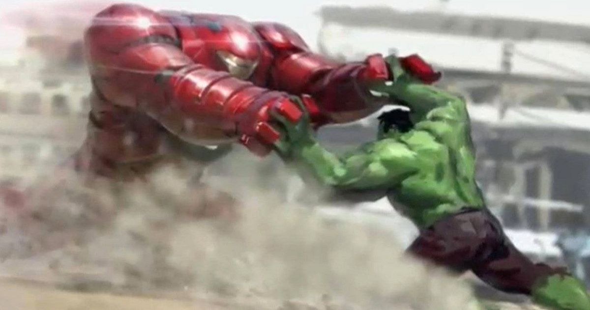 Avengers 2 Early Footage Description Teases Hulk Vs. Iron Man Fight