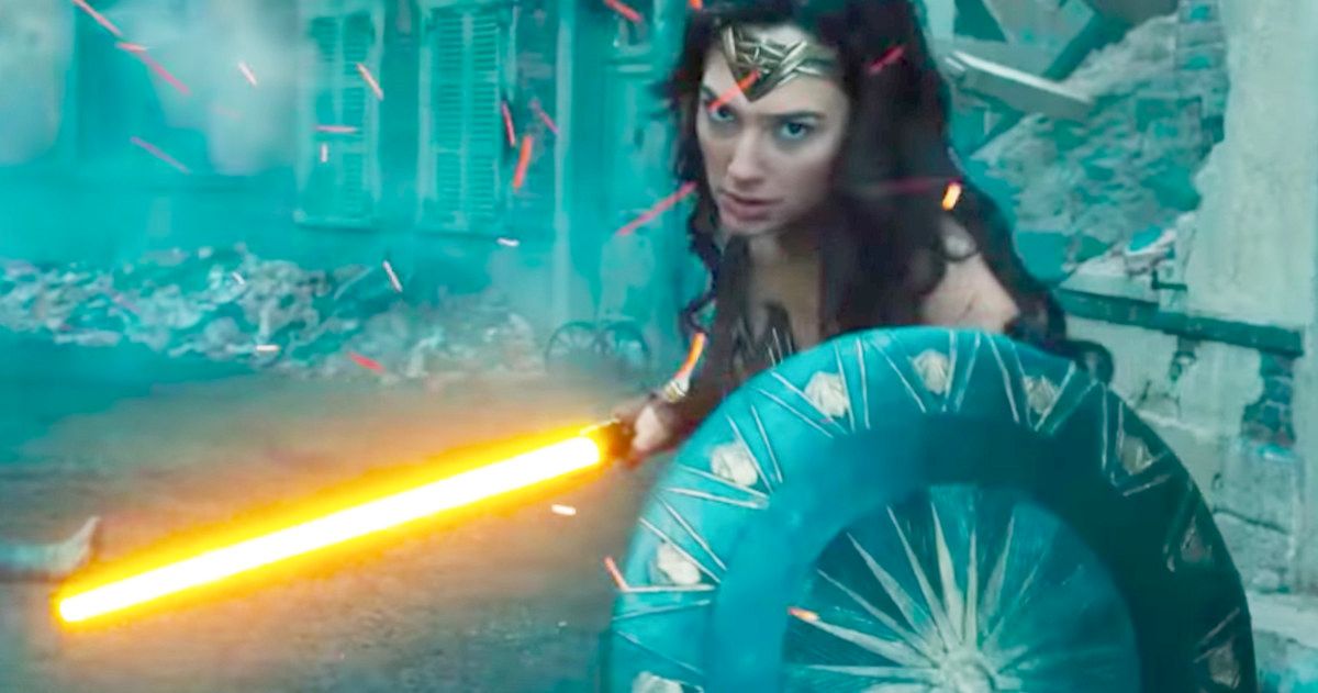 Wonder Woman Is Even Better with Lightsabers in Star Wars Mashup