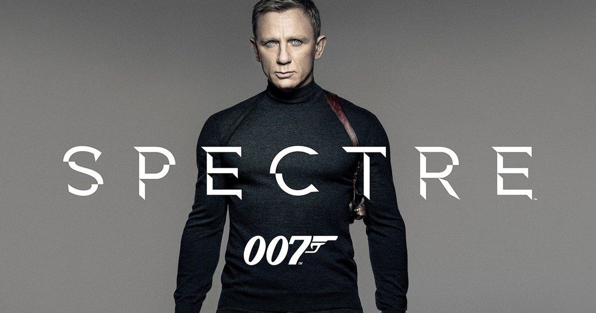 Spectre Poster Features Daniel Craig as James Bond