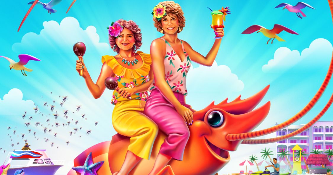 New Barb &amp; Star Go to Vista Del Mar Trailer Gets Stranger in Paradise with Bridesmaids Duo