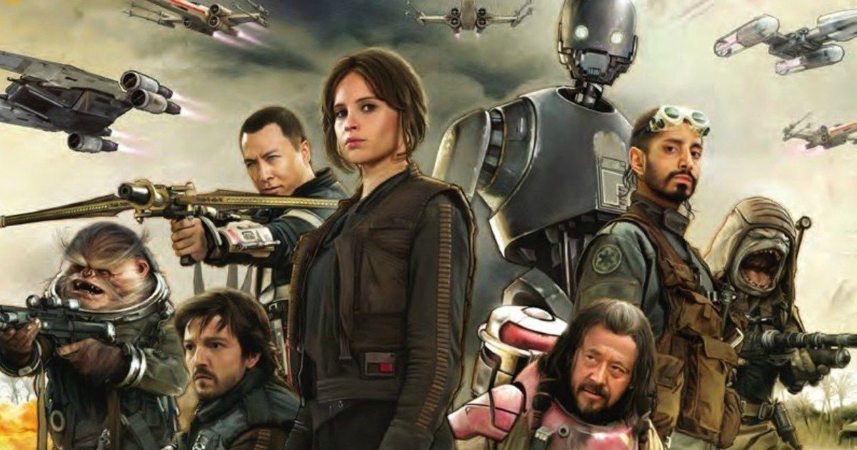 Watch the Rogue One Cast Surprise Star Wars Fans at a Screening