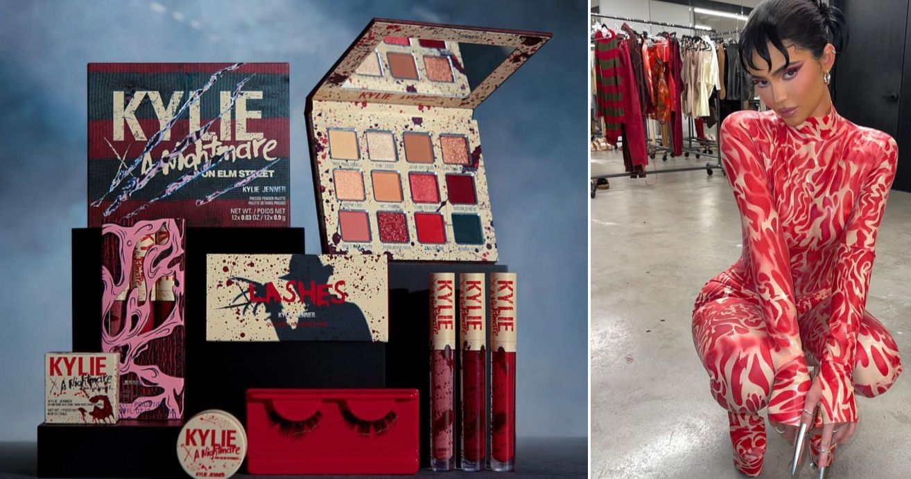 Kylie Jenner Collabs with Freddy for A Nightmare on Elm Street Cosmetics Collection
