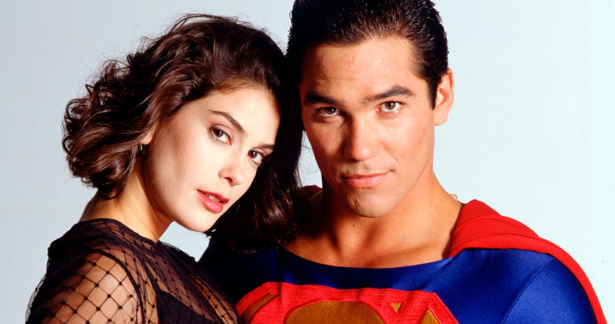Teri Hatcher and Dean Cain in Lois and Clark 
