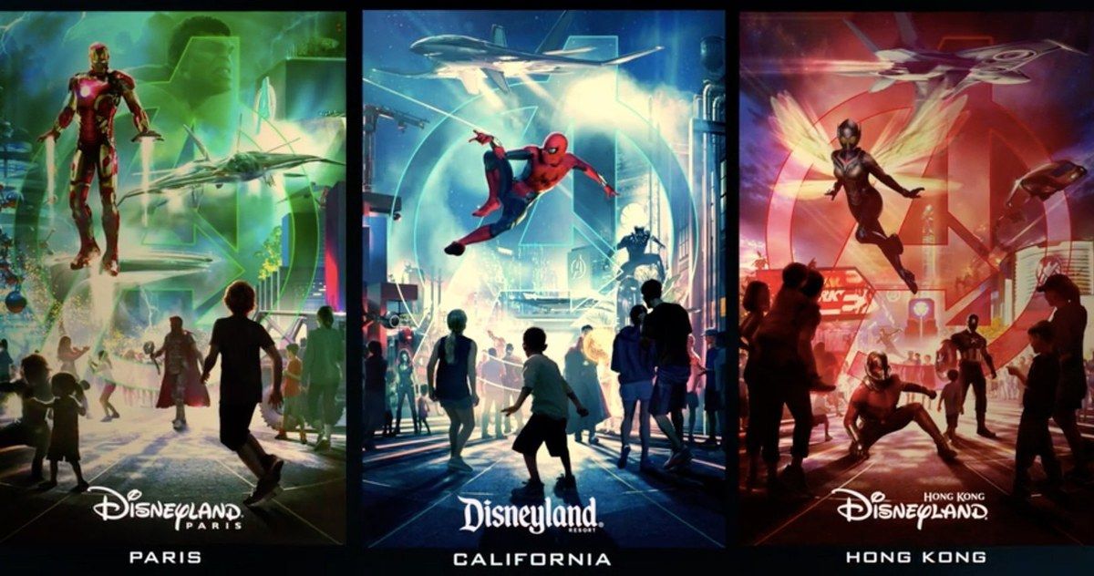 Marvel Land Announced for 3 Disney Parks, Epic New Posters Unveiled