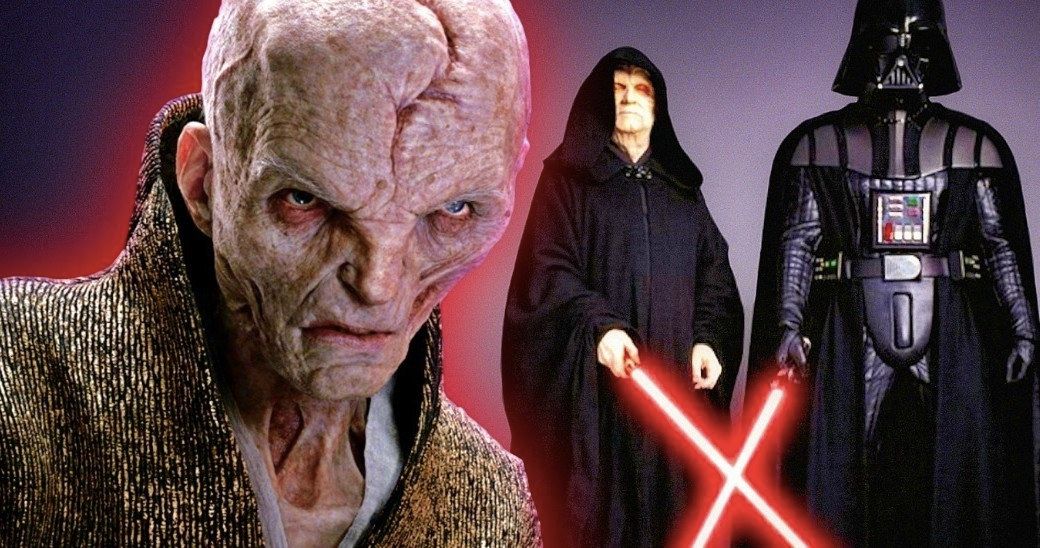 Snoke Is More Powerful Than the Emperor and Darth Vader in Last Jedi