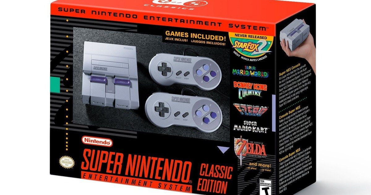 Mini Super Nintendo Classic Console Is Coming This Fall
