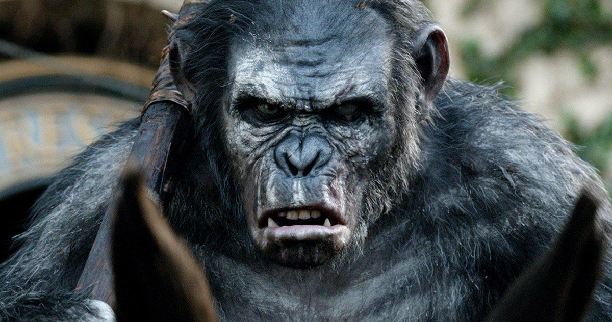 Dawn of the Planet of the Apes TV Spot Ignites a Vicious War