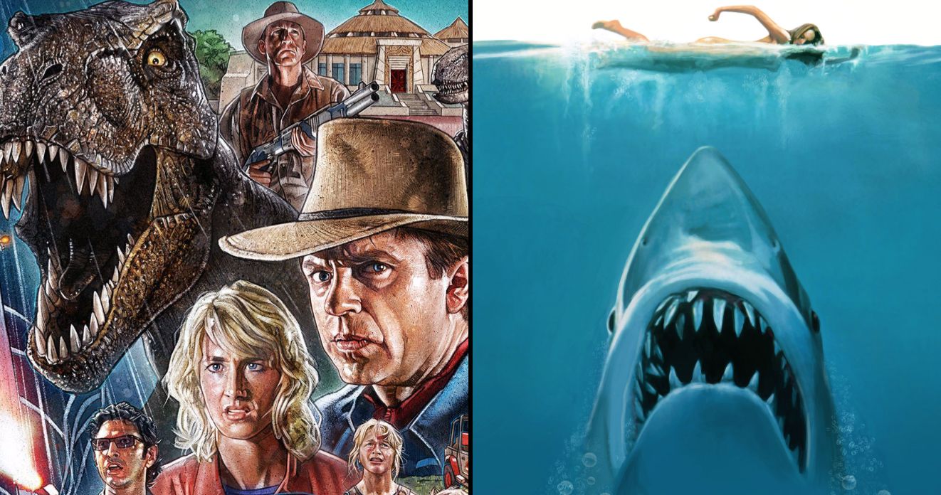 Jurassic Park and Jaws Top Weekend Box Office Along with Other Spielberg Classics