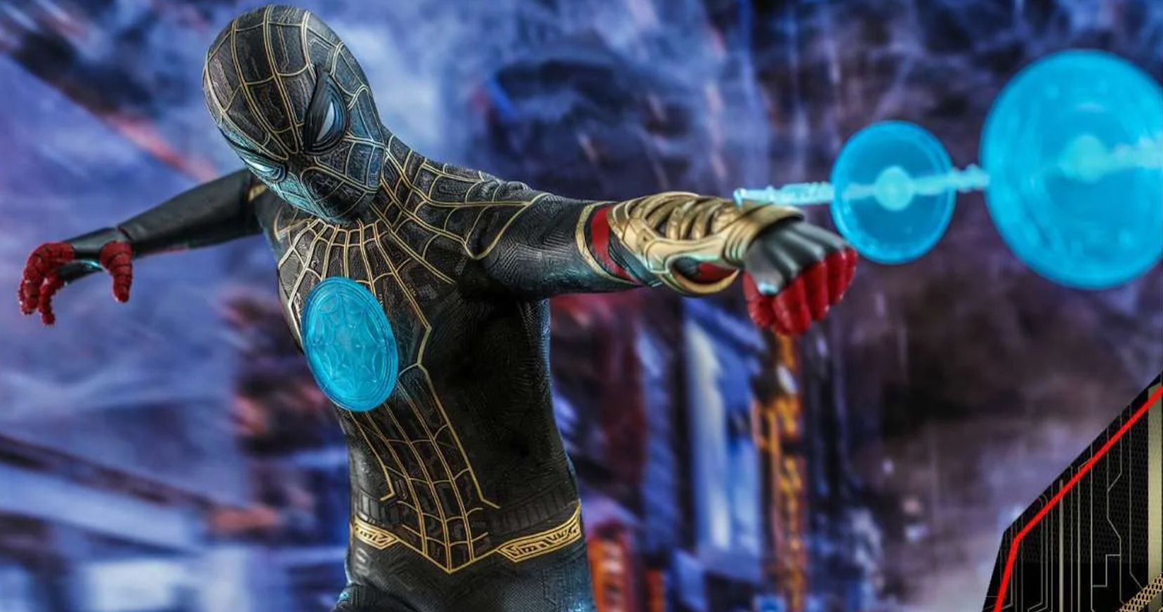 Spider-Man: No Way Home Hot Toys Figure Brings a Better Look at New Black &amp; Gold Suit