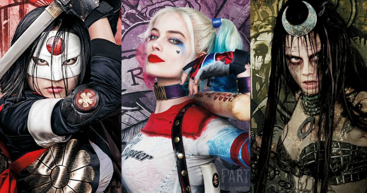 Suicide Squad Character Posters Break Task Force X Out of Prison