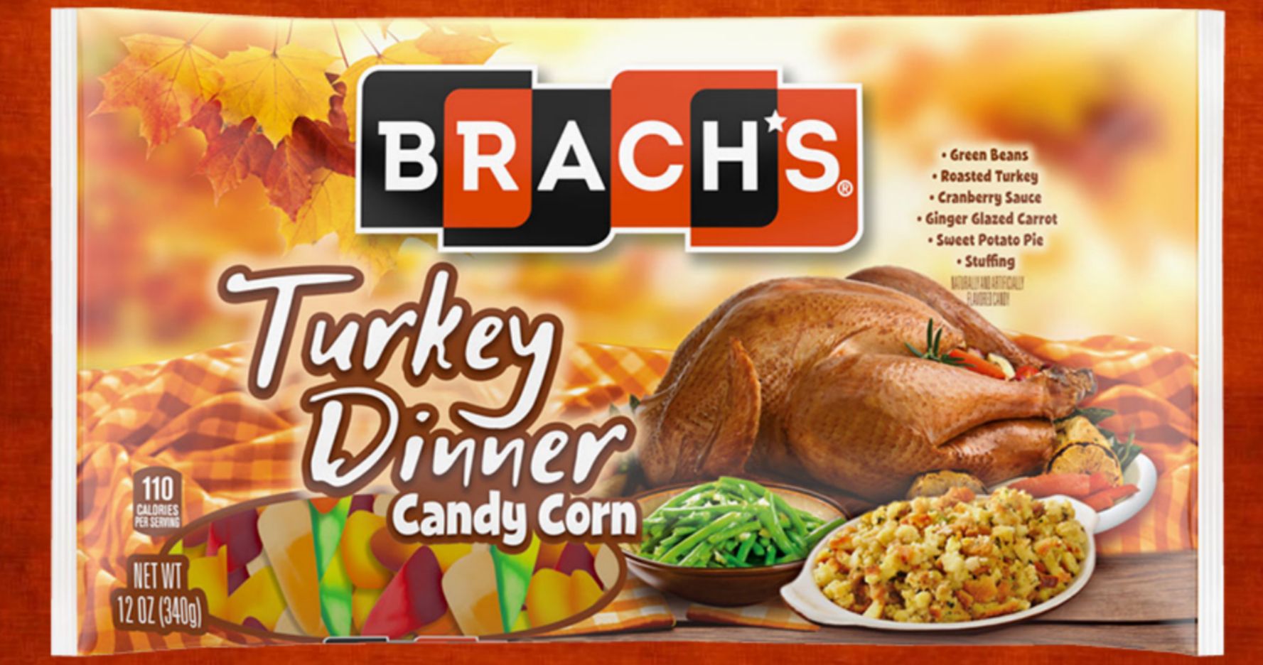 Thanksgiving Candy Corn Packs a Whole Turkey Dinner Into One Bag