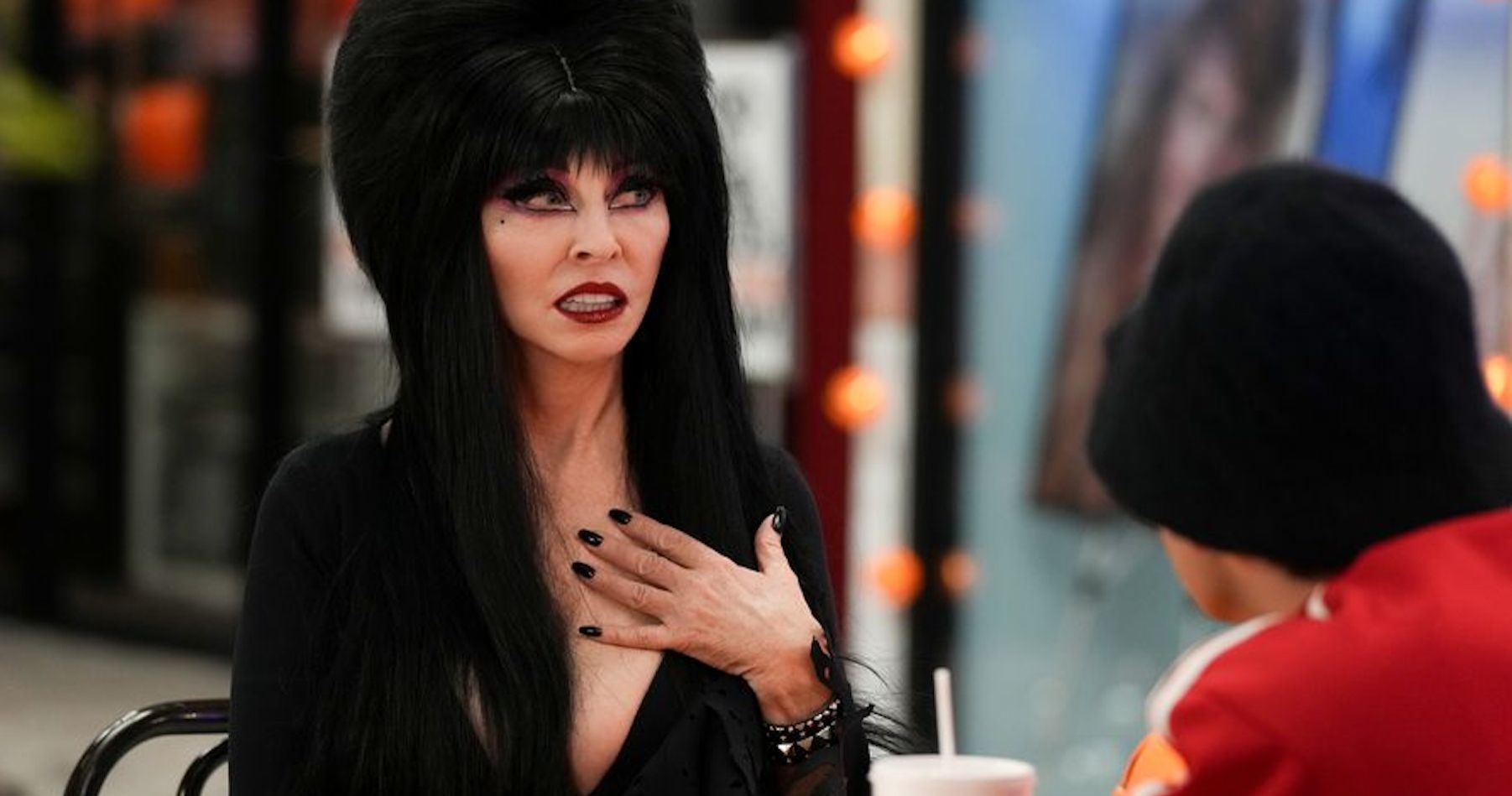 Elvira Is Visiting The Goldbergs This Halloween