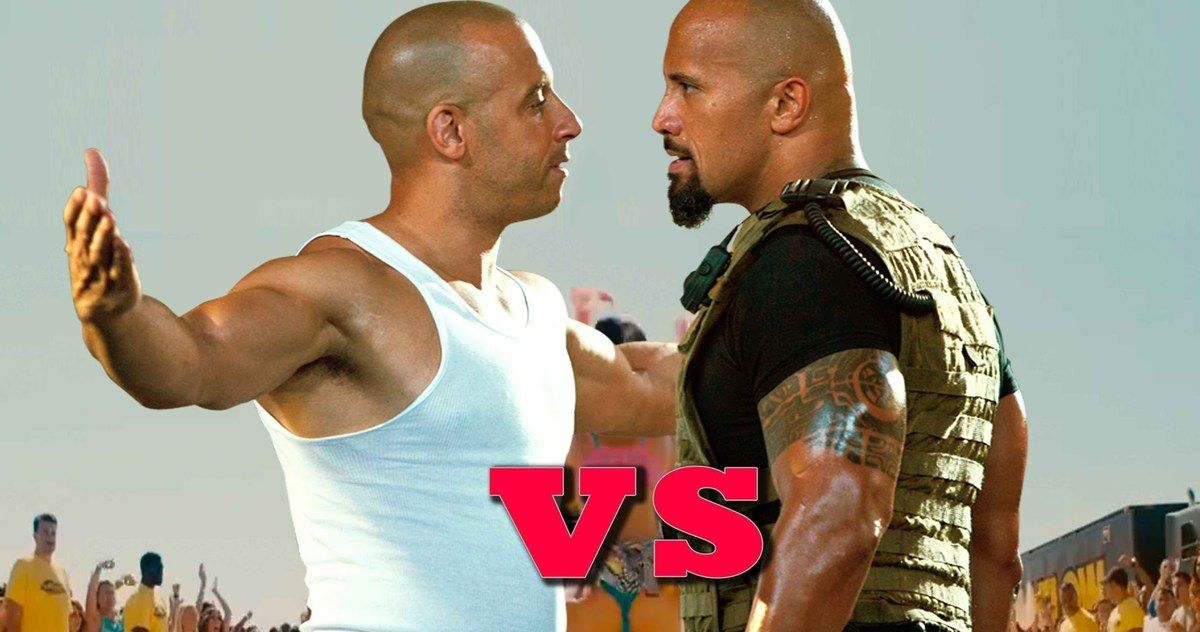 Is Fast 8 Feud Between the Rock &amp; Vin Diesel a WWE Stunt?