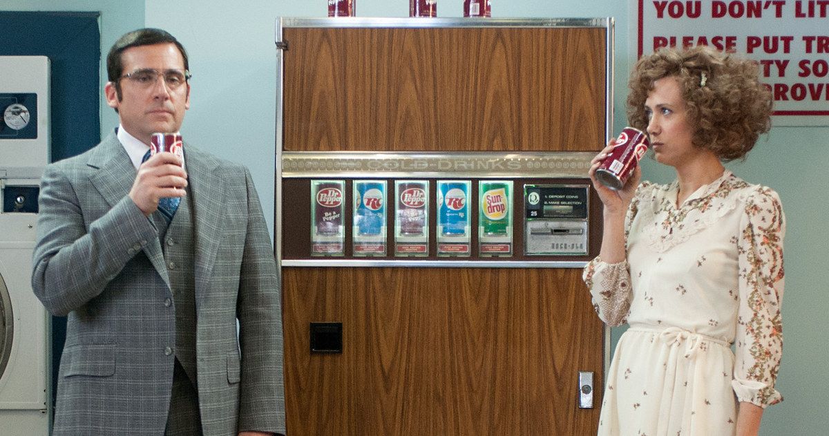 Steve Carell Has a Laundromat Date in Anchorman 2 Clip | EXCLUSIVE