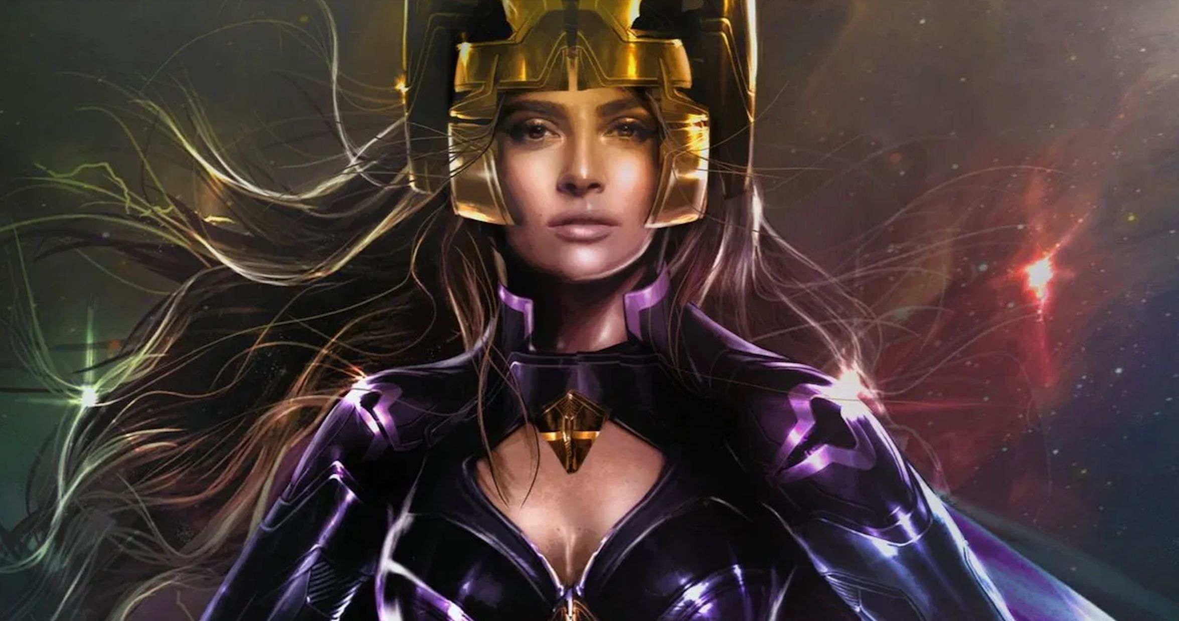 Salma Hayek Wasn't Allowed to Read Marvel's Eternals Script Until She