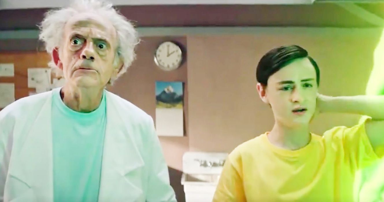 Rick and Morty Teaser Goes Live-Action with Christopher Lloyd and Jaeden Martell
