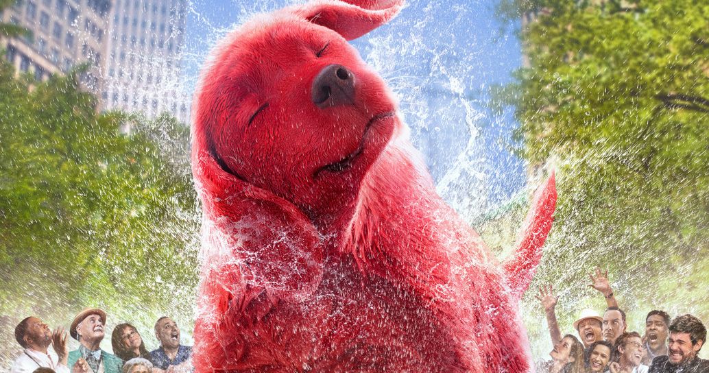 New Clifford the Big Red Dog Trailer Makes a Splash in New York City