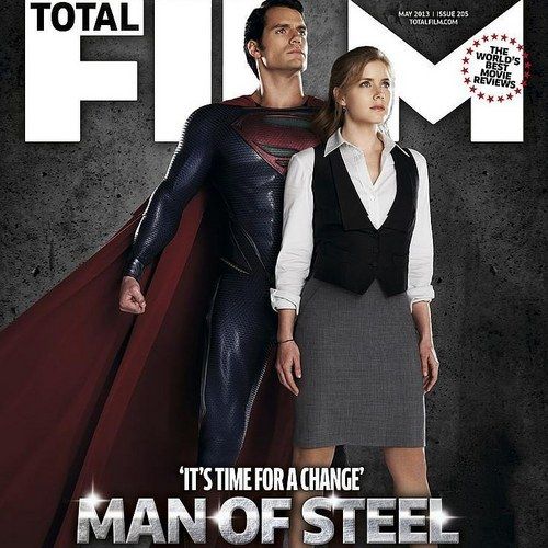 Man of Steel Total Film Magazine Cover with Amy Adams as Lois Lane